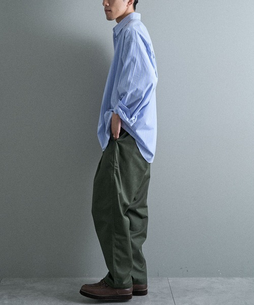 CRAFT STANDARD BOUTIQUE（クラフトスタンダードブティック）の「イージーワイドテーパードパンツ（その他パンツ・メンズ・カーキ/ブラック/ベージュ・S/L/M）」の20枚目の写真