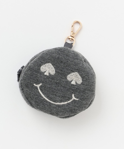 kate spade new york kids（ケイトスペードニューヨーク）の「Spade Smileyポーチつきプリーツスカート（スカート・キッズ・グレー/ブラック・160cm/150cm/140cm/130cm/120cm/110cm）」の10枚目の写真