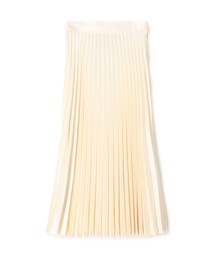 エンボスサテン プリーツスカート