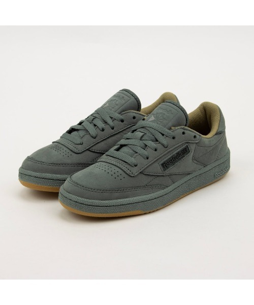 Reebok(リーボック)の「クラブシー 85 ヴィンテージ / CLUB C 85 VINTAGE(スニーカー・メンズ・モスグリーン/ブラック・23.0cm/23.5cm/24.5cm/24.0cm/25.0cm/25.5cm/26.0cm/26.5cm/27.0cm/27.5cm/28.0cm/28.5cm)」の10枚目の写真