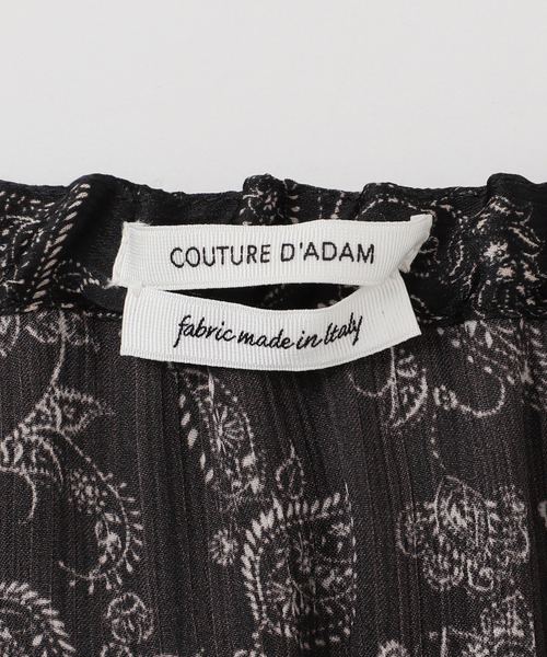 Couture d'adam（クチュールドアダム）の「【COUTURE D'ADAM/クチュールドアダム】Tiered Skirt Dress Paisl（スカート・レディース・ブラック・FREE）」の10枚目の写真