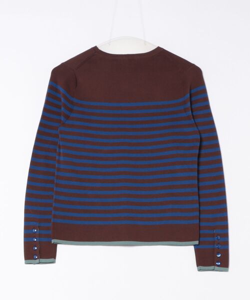 LA MARINE FRANCAISE(マリン フランセーズ)の「バイカラープルオーバー(ニット/セーター・レディース・ミント/ブラウン/チャコールグレー・FREE)」の11枚目の写真