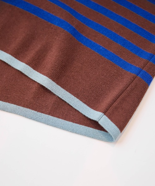 LA MARINE FRANCAISE(マリン フランセーズ)の「バイカラープルオーバー(ニット/セーター・レディース・ミント/ブラウン/チャコールグレー・FREE)」の14枚目の写真