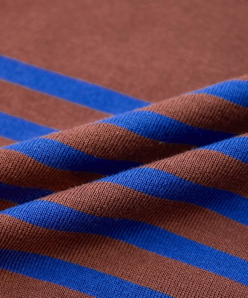 LA MARINE FRANCAISE(マリン フランセーズ)の「バイカラープルオーバー(ニット/セーター・レディース・ミント/ブラウン/チャコールグレー・FREE)」の9枚目の写真