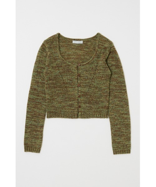 マーシーズ 25年AW新作】【WEB限定カラー：ライトブルー】MIX YARN KNIT