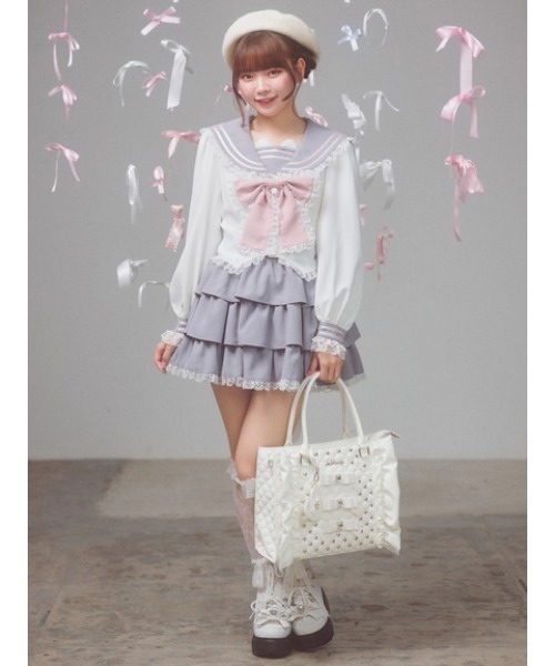 Ank Rouge(アンクルージュ)の「ハートクロススニーカー(スニーカー・レディース・ブラック/ホワイト・M/L)」の9枚目の写真