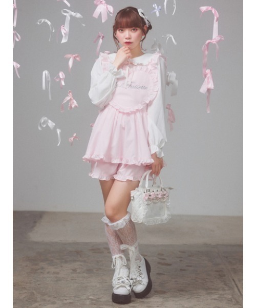 Ank Rouge(アンクルージュ)の「ハートクロススニーカー(スニーカー・レディース・ブラック/ホワイト・M/L)」の11枚目の写真