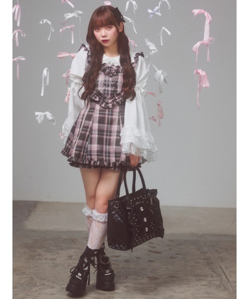 Ank Rouge(アンクルージュ)の「ハートクロススニーカー(スニーカー・レディース・ブラック/ホワイト・M/L)」の12枚目の写真