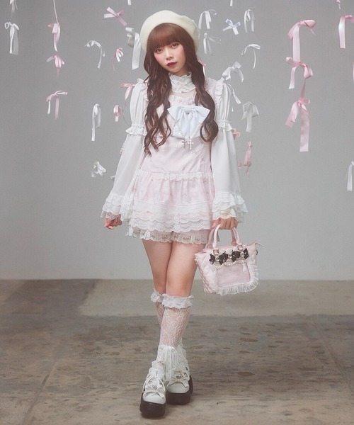 Ank Rouge(アンクルージュ)の「ハートクロススニーカー(スニーカー・レディース・ブラック/ホワイト・M/L)」の12枚目の写真