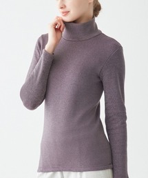 GUNZE（グンゼ）の「HOTMAGIC/ホットマジック 裏起毛 ハイネック長袖インナー 綿肌着5枚分の暖かさで寒さ知らず（インナーウェア/肌着）」