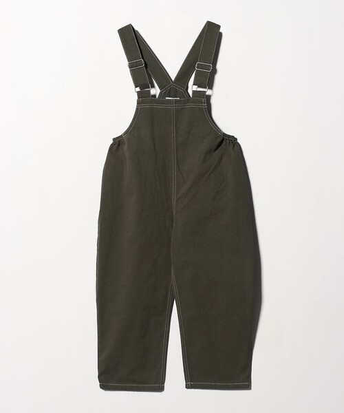 green label relaxing（グリーンレーベルリラクシング）の「バレル サロペット / キッズ  120cm-160cm（サロペット/オーバーオール・キッズ・ブラウン系/ダークグレー・140cm/130cm/150cm/160cm/120cm）」の18枚目の写真