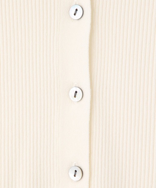 LOWRYS FARM（ローリーズファーム）の「フードニットカーディガンＬＳ　588978（ニット/セーター・レディース・ブルー/アイボリー/ブラック・FREE）」の15枚目の写真