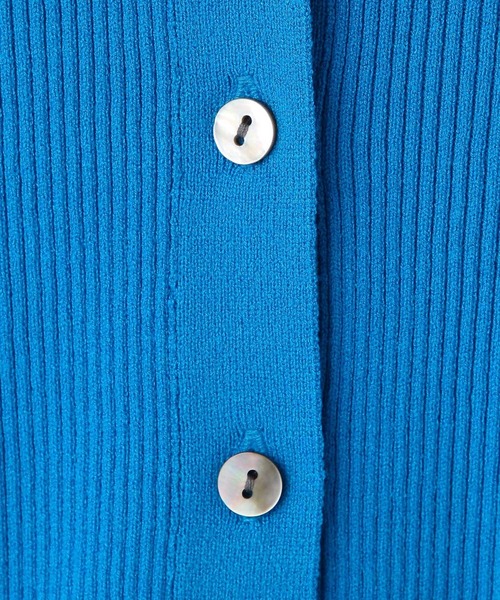 LOWRYS FARM（ローリーズファーム）の「フードニットカーディガンＬＳ　588978（ニット/セーター・レディース・ブルー/アイボリー/ブラック・FREE）」の16枚目の写真