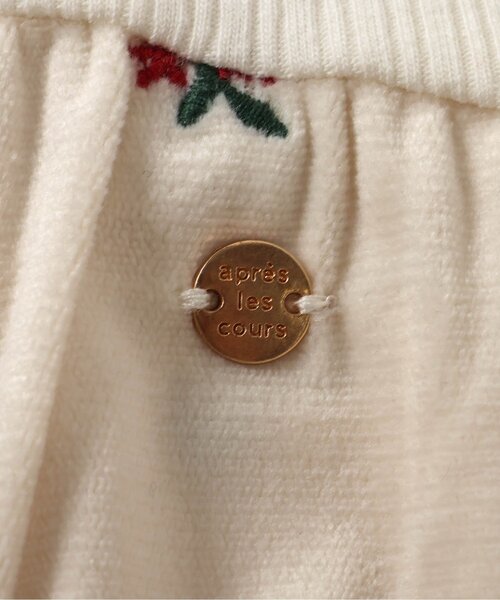 apres les cours(アプレレクール)の「【リンク/ジュニア対応】刺繍ティアードドッキングワンピ(ワンピース・キッズ・アイボリー・130/140/120/80/90/100/110)」の11枚目の写真