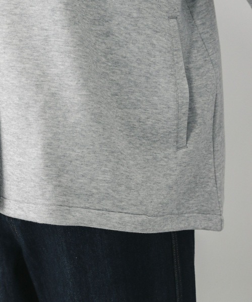 GLOBAL WORK（グローバルワーク）の「ダンボールフードブルゾン/580997（ブルゾン・レディース・ブラック/杢グレー・MEDIUM/LARGE）」の9枚目の写真