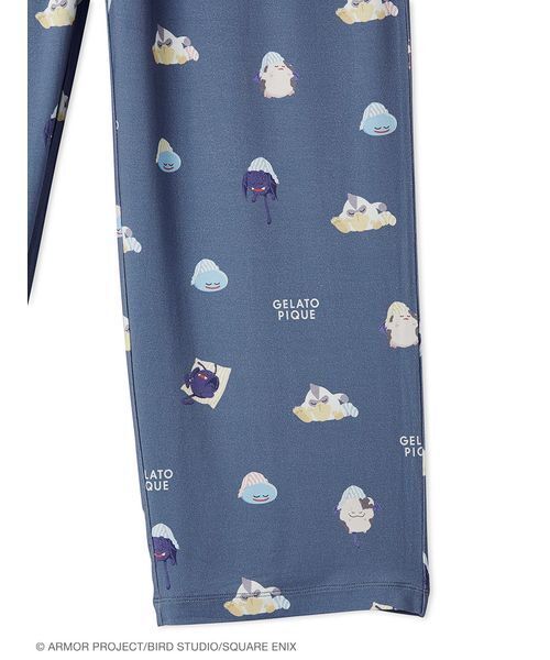 ジェラートピケ　スリーピングモンスターロンT&アソートモンスター総柄ロングパンツ ドラゴンクエスト】【メンズ】アソートモンスター総柄ロングパンツ