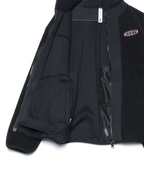KEEN(キーン)の「GINGER BRUSHED JKT / ジンジャー ブラッシュド パッカブル ジャケット(その他アウター・メンズ・ブラック・S/M/L/XL)」の2枚目の写真