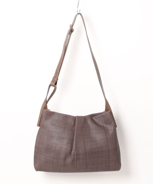 genten(ゲンテン)の「ペッレテッシル ショルダーバッグ(ショルダーバッグ・レディース・ダークブラウン/ダークネイビー/グレー・FREE)」の12枚目の写真