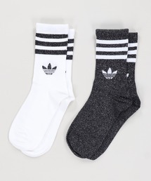adidas(アディダス)の【adidas/アディダス】ラメクルーソックス/2足組(ソックス/靴下)