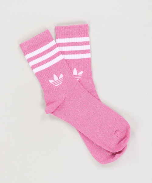 adidas/アディダス】ラメクルーソックス/2足組（ソックス/靴下