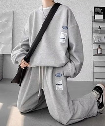ワンポイントロゴロンT&イージーパンツ セットアップ