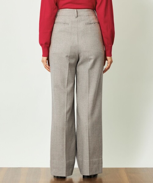 MACKINTOSH PHILOSOPHY(マッキントッシュ フィロソフィー)の「GREY LABEL タックプリーツワイドパンツ(その他パンツ・レディース・グレー系その他/ダークネイビー・5/2/1)」の9枚目の写真