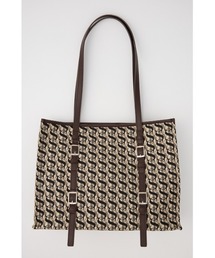 SLY（スライ）の「MONOGRAM JQ TOTE BAG/M モノグラム ジャガード トートバック エム（トートバッグ・レディース）」