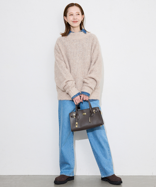 セール】アルパカ混BIG プルオーバー（ニット/セーター）｜SLOBE IENA