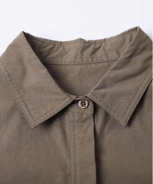 Lajour(ラジュール)の「【日本製】オーバーサイズシャツ(シャツ/ブラウス・レディース・ホワイト/ブラック/ブラウン・フリー)」の12枚目の写真