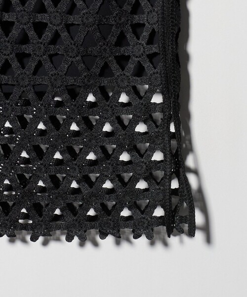 UNITED ARROWS（ユナイテッドアローズ）の「コード  エンブロイダリー タイトスカート（スカート・レディース・オフホワイト/ブラック・38/36）」の19枚目の写真