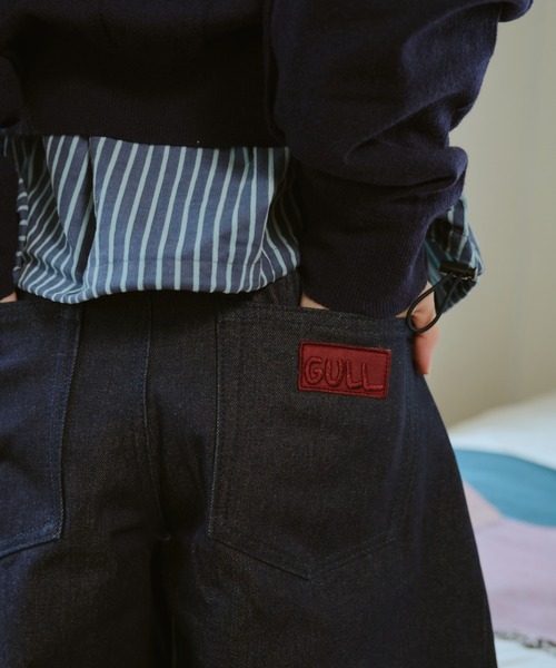 common gull products.（コモンガルプロダクツ）の「ふくらみのパンツ（その他パンツ・レディース・ブラウン系/ネイビー・SMALL/MEDIUM/LARGE）」の20枚目の写真