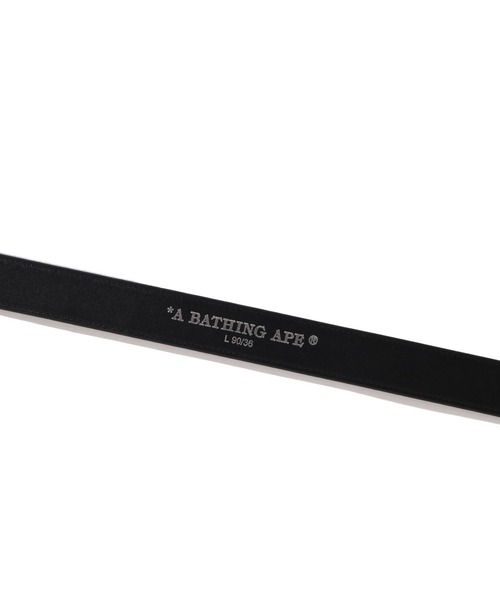 A BATHING APE(アベイシングエイプ)の「ABC CAMO PU OSTRICH BELT(ベルト・メンズ・グリーン・LARGE/X-LARGE/MEDIUM)」の4枚目の写真