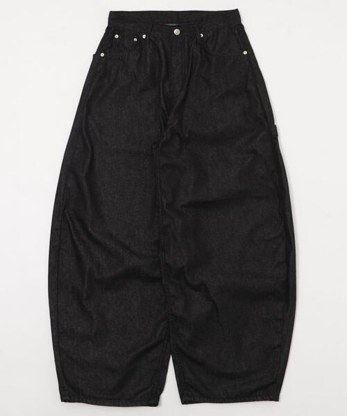 dispark（ディスパーク）の「DISPARK/レオパクロスパッチスタッズデニム（デニムパンツ・レディース・ブラック・SMALL/MEDIUM）」の17枚目の写真