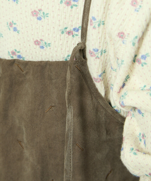 Freada（フリーダ）の「Freada/フリーダ フェード加工 フリンジ ミニドレス（ワンピース・レディース・ブラウン/グレー・ONE SIZE）」の10枚目の写真