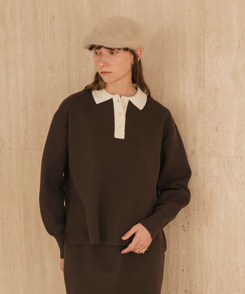 FOXEY ブラウン ベレー帽 イタリア製 RESEXXY｜リゼクシーのハンチング/ベレー帽通販 - ZOZOTOWN