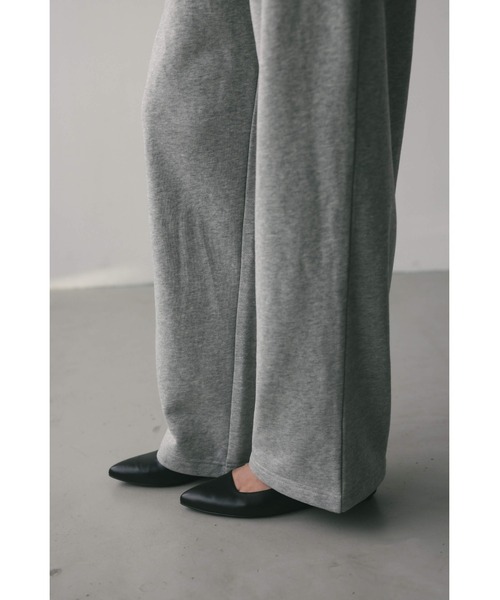 STYLEMIXER(スタイルミキサー)の「タックスウェットパンツ(スウェットパンツ・レディース・ブラウン/ライトグレー・SMALL/MEDIUM)」の5枚目の写真