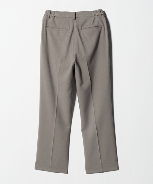 A DAY IN THE LIFE UNITED ARROWS(アデイインザライフユナイテッドアローズ)の「カルゼ タックストレートパンツ ‐セットアップ対応・ウォッシャブル‐ <A DAY IN THE LIFE>(その他パンツ・レディース・ネイビー/モカ・40/38/36)」の10枚目の写真