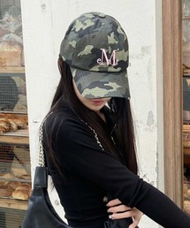 .KOM（ドットコム）の「A'GEM/9 × .kom 『MUCENT/ムーセント』 MUCENT SIGNATURE CAMO BALL CAP/シグネチャーカモボールキャップ（キャップ）」