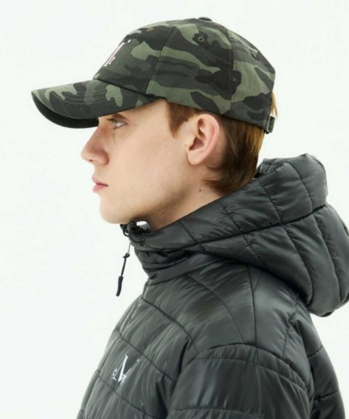 MUCENT（ムセント）の「A'GEM/9 × .kom 『MUCENT/ムーセント』 MUCENT SIGNATURE CAMO BALL CAP/シグネチャーカモボールキャップ（キャップ・レディース・グレー/カーキ・FREE）」の14枚目の写真