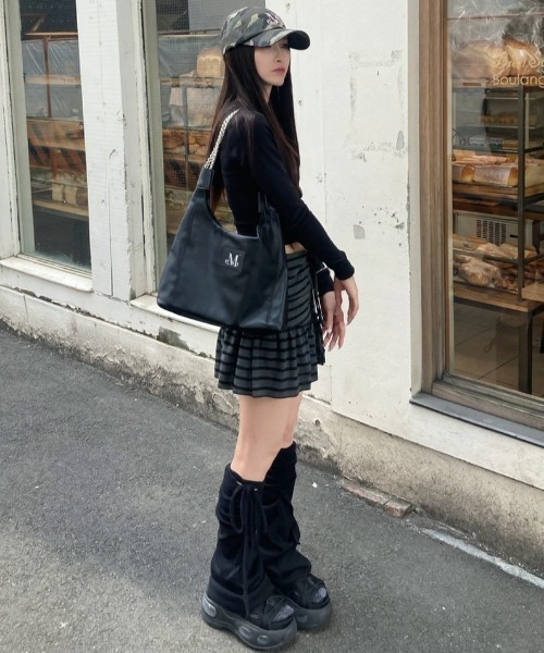 MUCENT（ムセント）の「A'GEM/9 × .kom 『MUCENT/ムーセント』 MUCENT SIGNATURE CAMO BALL CAP/シグネチャーカモボールキャップ（キャップ・レディース・グレー/カーキ・FREE）」の5枚目の写真