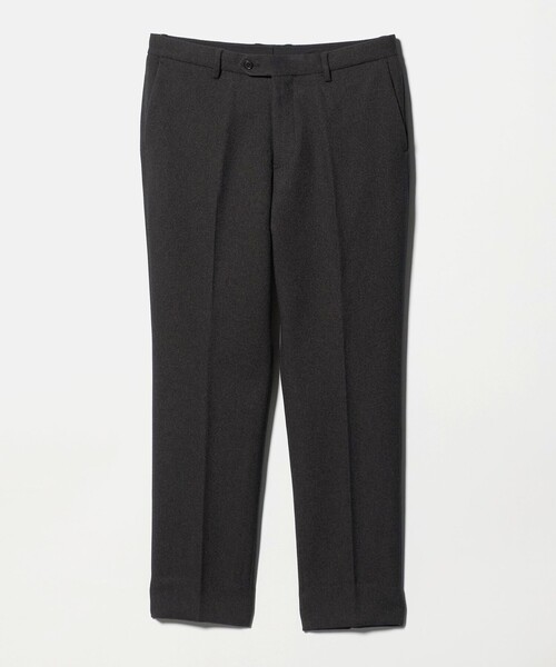A DAY IN THE LIFE UNITED ARROWS(アデイインザライフユナイテッドアローズ)の「ウールライク バスケット ノープリーツ スラックス-セットアップ対応・ウォッシャブル-<A DAY IN THE LIFE>(スラックス・メンズ・ダークグレー/ベージュ/ネイビー・L/XL/S/M)」の1枚目の写真
