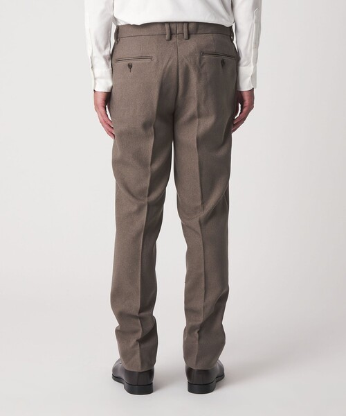 A DAY IN THE LIFE UNITED ARROWS(アデイインザライフユナイテッドアローズ)の「ウールライク バスケット ノープリーツ スラックス-セットアップ対応・ウォッシャブル-<A DAY IN THE LIFE>(スラックス・メンズ・ダークグレー/ベージュ/ネイビー・L/XL/S/M)」の8枚目の写真