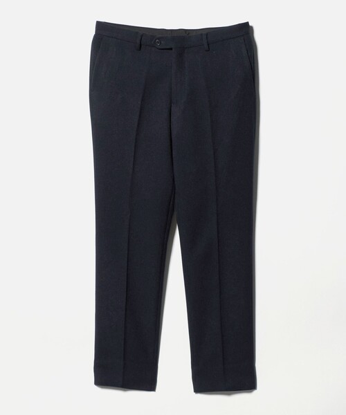 A DAY IN THE LIFE UNITED ARROWS(アデイインザライフユナイテッドアローズ)の「ウールライク バスケット ノープリーツ スラックス-セットアップ対応・ウォッシャブル-<A DAY IN THE LIFE>(スラックス・メンズ・ダークグレー/ベージュ/ネイビー・L/XL/S/M)」の9枚目の写真