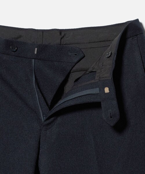 A DAY IN THE LIFE UNITED ARROWS(アデイインザライフユナイテッドアローズ)の「ウールライク バスケット ノープリーツ スラックス-セットアップ対応・ウォッシャブル-<A DAY IN THE LIFE>(スラックス・メンズ・ダークグレー/ベージュ/ネイビー・L/XL/S/M)」の14枚目の写真
