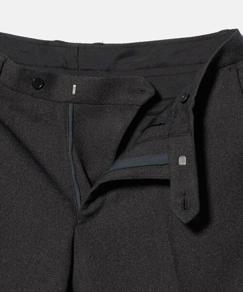 A DAY IN THE LIFE UNITED ARROWS(アデイインザライフユナイテッドアローズ)の「ウールライク バスケット ノープリーツ スラックス-セットアップ対応・ウォッシャブル-<A DAY IN THE LIFE>(スラックス・メンズ・ダークグレー/ベージュ/ネイビー・L/XL/S/M)」の19枚目の写真