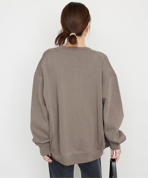 SLOBE IENA（スローブイエナ）の「《WEB限定/追加3》ダブルフェイスジャージースナップカーディガン（カーディガン/ボレロ・レディース・ブラウン/カーキ/ブラック・FREE）」の20枚目の写真