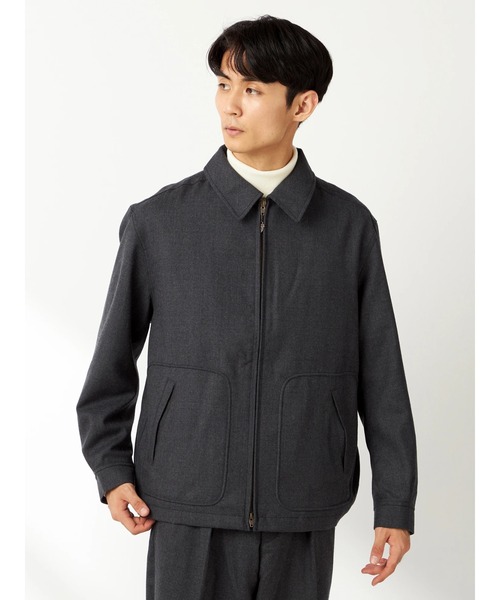 McGREGOR（マックレガー）の「【EDIT-B】ウールサキソニードリズラー（ブルゾン・メンズ・ライトブラウン/ネイビー/チャコール・L/M）」の10枚目の写真