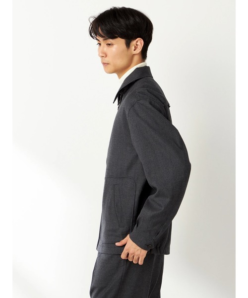 McGREGOR（マックレガー）の「【EDIT-B】ウールサキソニードリズラー（ブルゾン・メンズ・ライトブラウン/ネイビー/チャコール・L/M）」の11枚目の写真