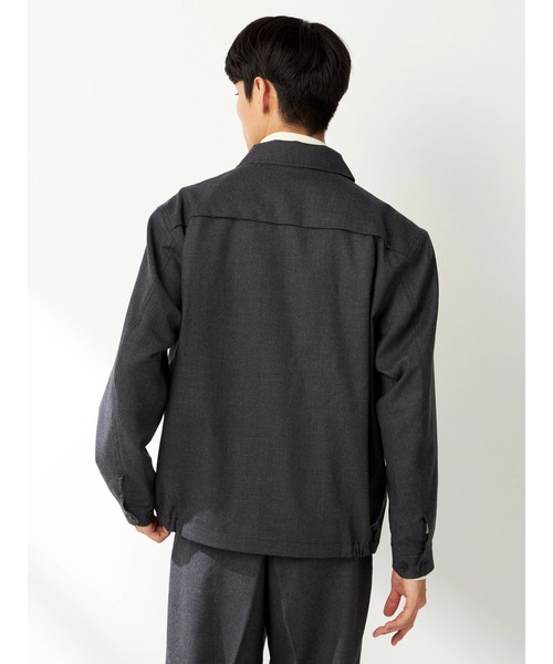 McGREGOR（マックレガー）の「【EDIT-B】ウールサキソニードリズラー（ブルゾン・メンズ・ライトブラウン/ネイビー/チャコール・L/M）」の12枚目の写真