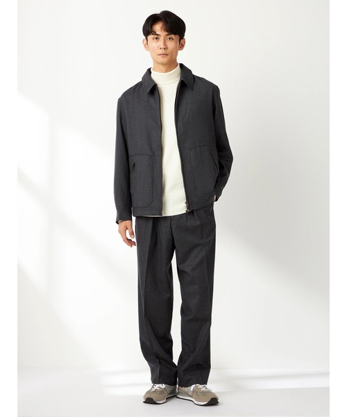 McGREGOR（マックレガー）の「【EDIT-B】ウールサキソニードリズラー（ブルゾン・メンズ・ライトブラウン/ネイビー/チャコール・L/M）」の13枚目の写真